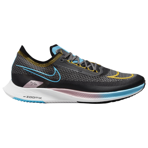 Nike Zoomx Streakfly - Men's Running Shoes - Black / Chlorine Blue ...