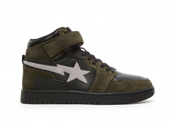 A Bathing Ape Block Sta Hi Dark Grey Light Grey - 001FWG701037X