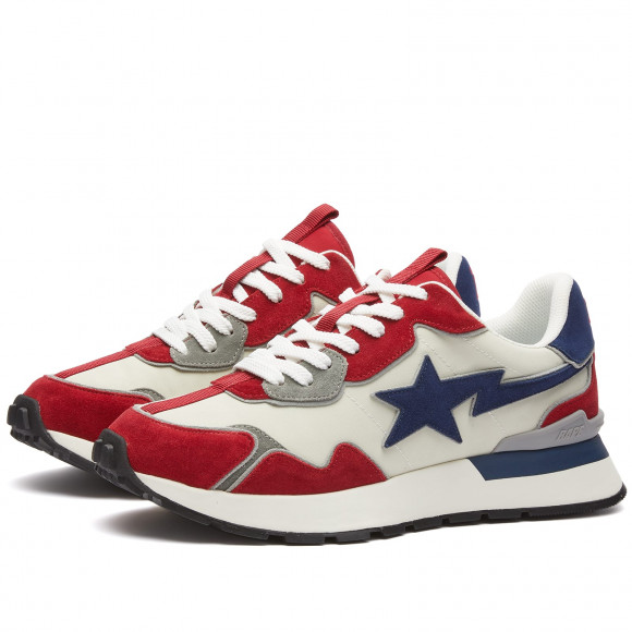 A Bathing Ape Men's Roadsta Express Sneaker Red - 001FWJ201010IRED