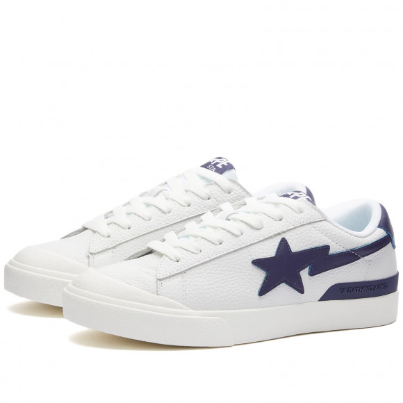 A Bathing Ape Men's Mad Sta #2 Sneaker Navy - 001FWJ201012INAVY