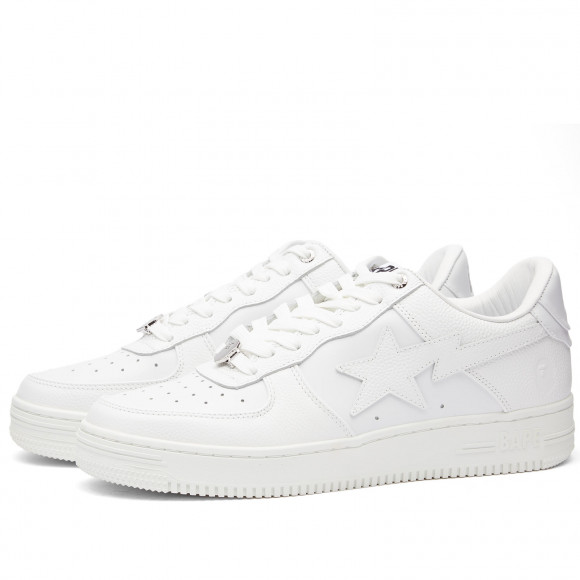 A Bathing Ape Men's Bape Sta #6 White - 001FWJ301013I-WHT