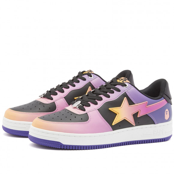 A Bathing Ape Men's Bape Sta #7 Purple - 001FWJ301016I-PPL