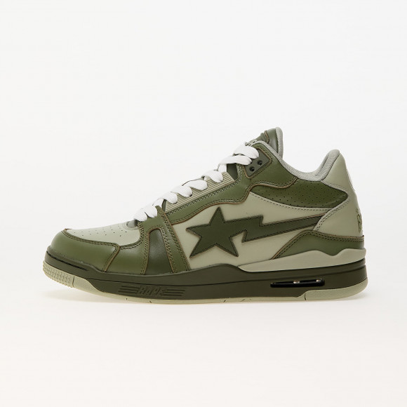 Sneakers A BATHING APE Bape Clutch Sta 1 Olive Drab - 001FWJ301020I-OLD