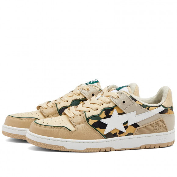 A Bathing Ape Men's Bape Sk8 Sta #4 Beige - 001FWJ301026I-BGE