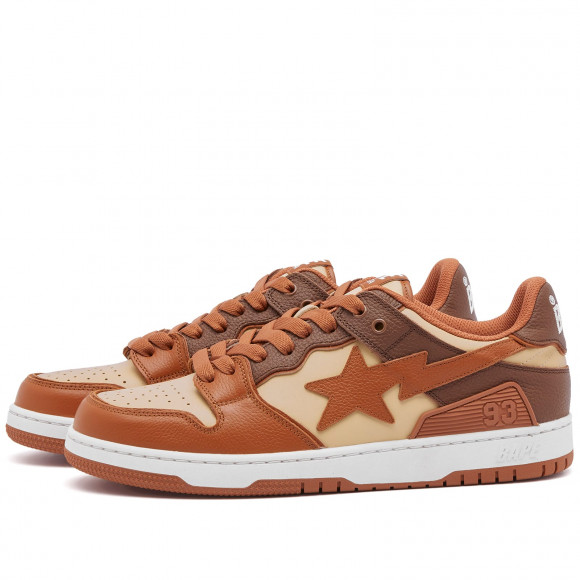 A Bathing Ape Men's Bape Sk8 Sta #5 Sneaker Brown - 001FWJ801059I-BRN