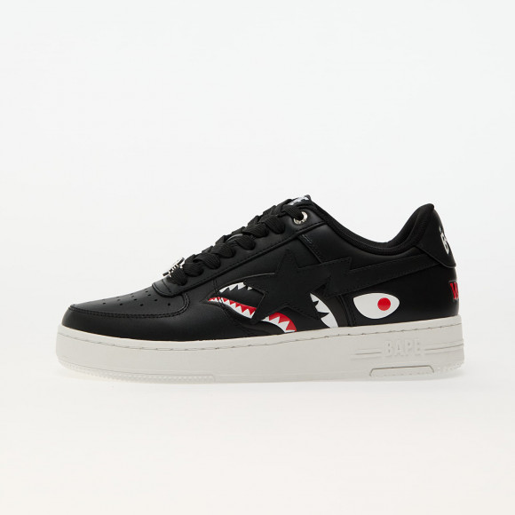 Sneakers A BATHING APE Bape Sta Shark M2 Black - 001FWK801307MBLK