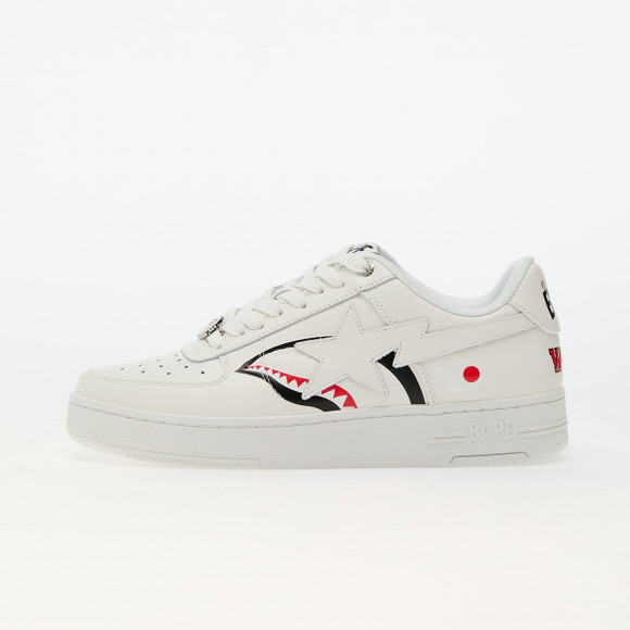 Sneakers A BATHING APE Bape Sta Shark M2 White EUR 47.5 - 001FWK801307MWHT