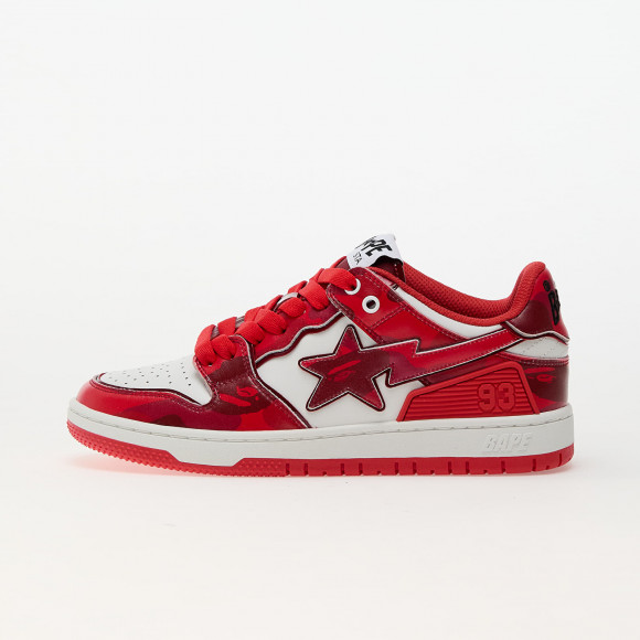 Sneakers A BATHING APE Bape Sk8 Sta 1 M2 Red - 001FWK801310MRED