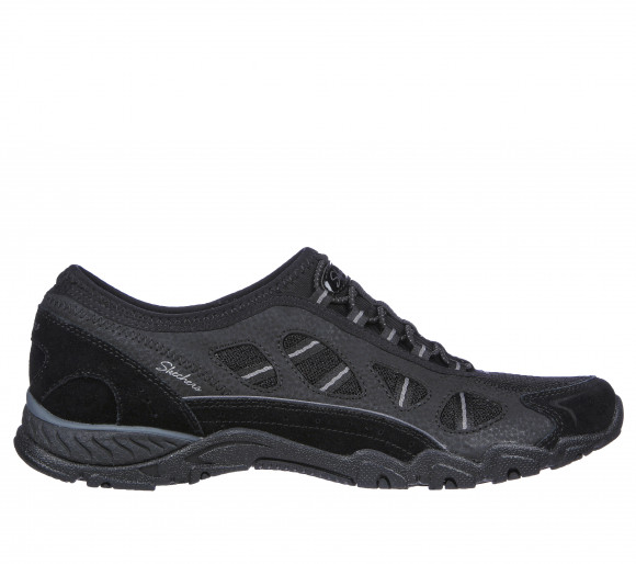 Skechers women's relaxed fit bikers cheap shoes black