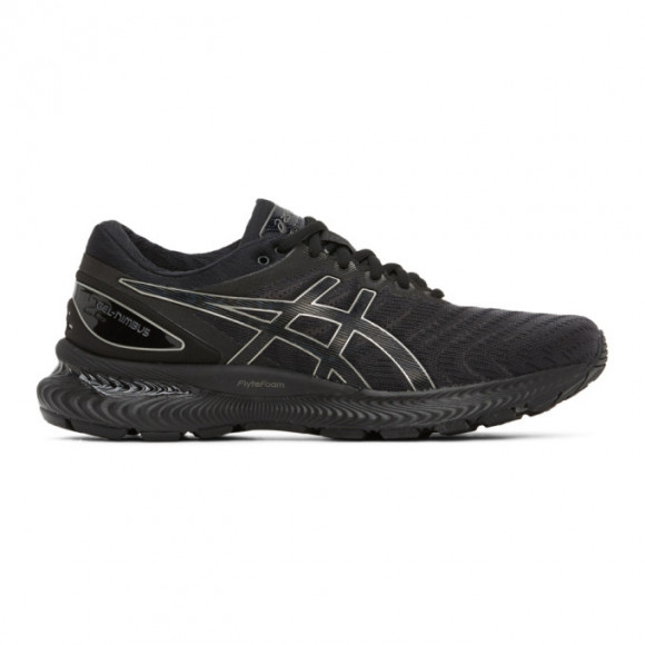 ASICS Mens ASICS® GEL-Nimbus 22 - Mens Running Shoes Black/Classic Red Size 12.0 - 1011A680