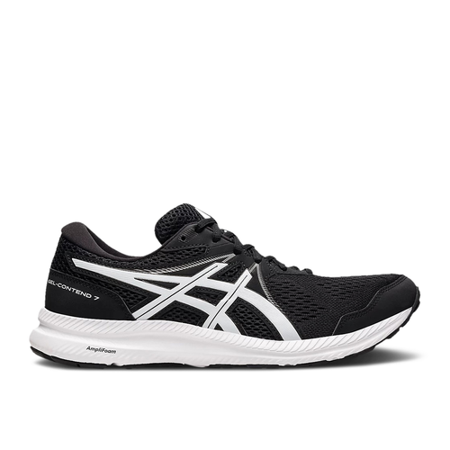 ASICS Gel Contend 7 4E Wide 'Black White'