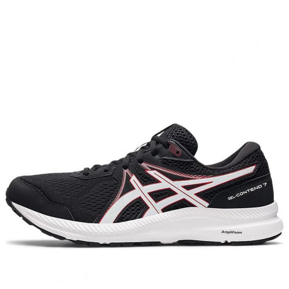 ASICS Gel-Contend 7 4E BLACK/RED Marathon Running Shoes 1011B039-008 - 1011B039-008