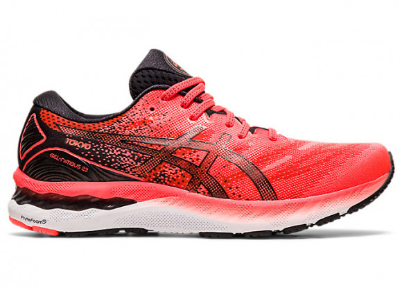 Asics Gel Nimbus 23 'Tokyo' Sunrise Red/Black Marathon Running Shoes/Sneakers 1011B295-600 - 1011B295-600