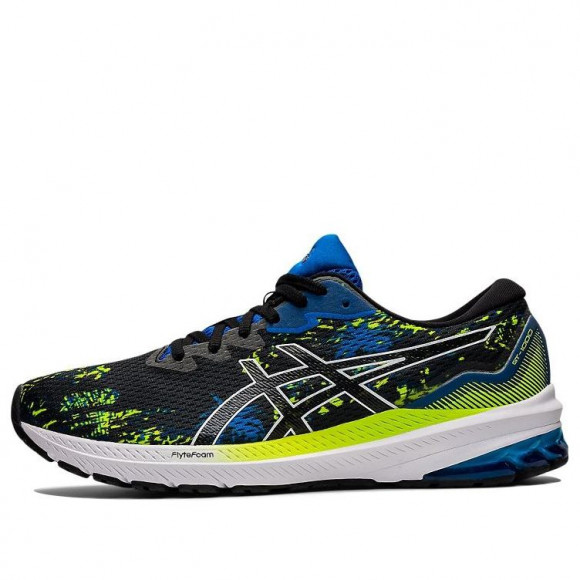 ASICS GT-1000 11 Black/Green Marathon Running Shoes (Low Tops/Wear-resistant) 1011B452-001 - 1011B452-001