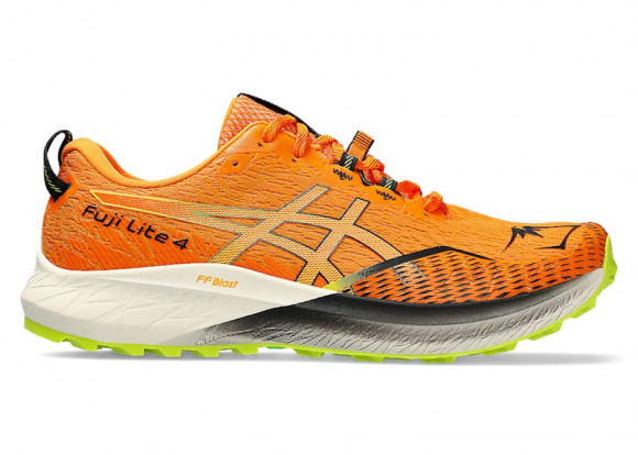 ASICS Fuji Lite 4 Bright Orange Neon Lime - 1011B698-800