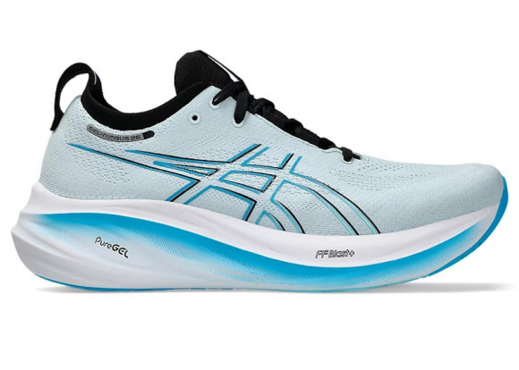 ASICS Gel-Nimbus 26 Cool Grey Bright Cyan - 1011B794-023