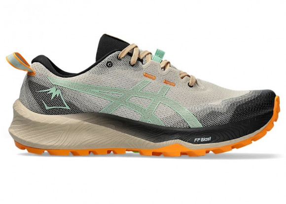 Asics Men's GEL-TRABUCO 12 Feather Grey/Dark Mint - 1011B799-020