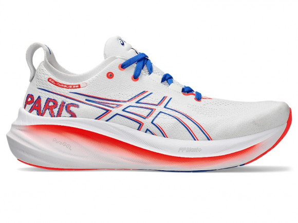 ASICS Gel-Nimbus 26 White Sunrise Red - 1011B855-100