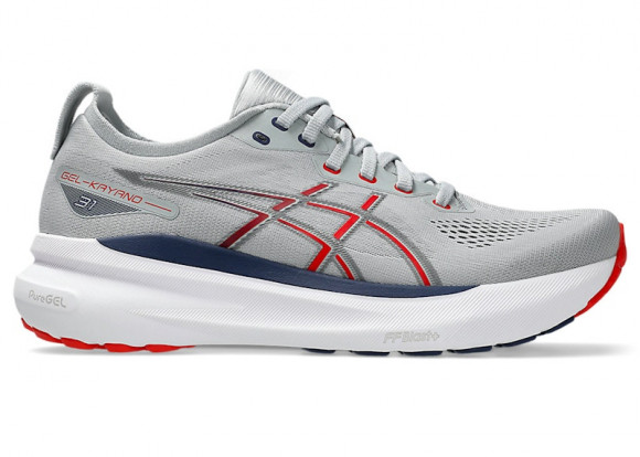 ASICS Gel-Kayano 31 Piedmont Grey Fiery Red - 1011B867-021