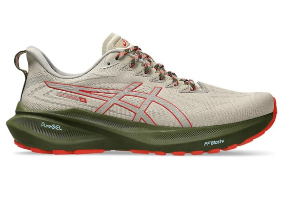 ASICS GT-2000 13 TR Nature Bathing Beige Red Snapper Green - 1011B954-300