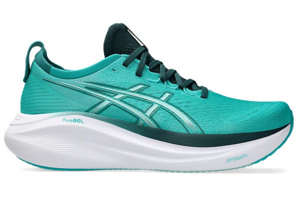 ASICS Gel-Nimbus 27 Wave Teal Saxon Green - 1011B958-400