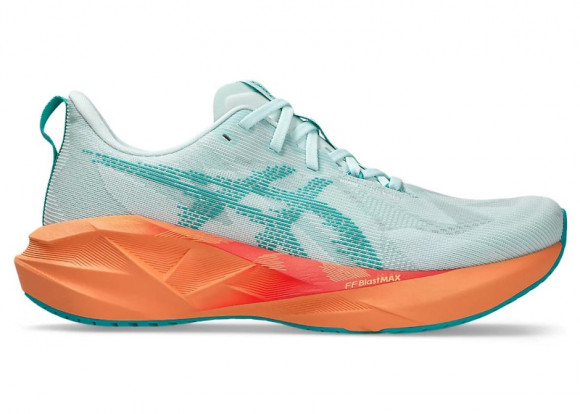 ASICS Novablast 5 Soothing Sea Wave Teal Orange - 1011B974-400