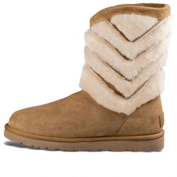 (WMNS) UGG W Tania Snow Boots Brown - 1012391-CHE