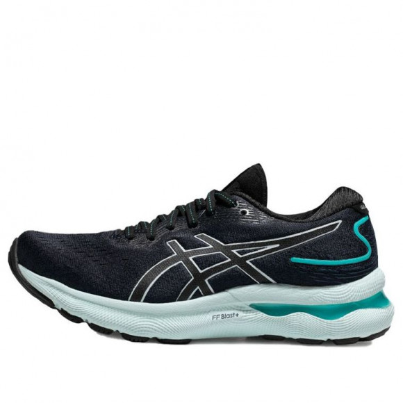 ASICS (WMNS) Gel-Nimbus 24 D BLACK/BLUE Marathon Running Shoes 1012B199-005 - 1012B199-005