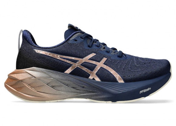 ASICS Novablast 4 Platinum Blue Expanse Rose Gold (Women's) - 1012B739-400