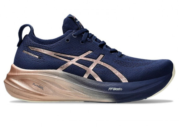 ASICS Gel-Nimbus 26 Platinum Blue Expanse Rose Gold (Women's) - 1012B740-400