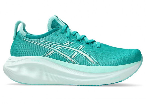 ASICS Gel-Nimbus 27 Wave Teal Illuminate Mint (Women's) - 1012B753-400