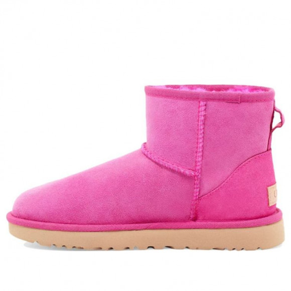 UGG (WMNS) Classic Mini II Boot Pink Snow Boots 1016222-RCR - 1016222-RCR