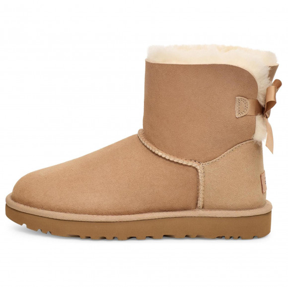 (WMNS) UGG Mini Bailey Bow II 'Sand' - 1016501-SAN