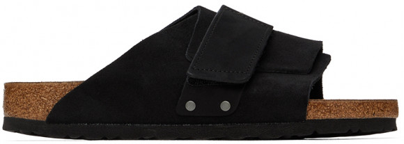 Birkenstock Kyoto VL Soft Suede & Nubuck Black - 1022350