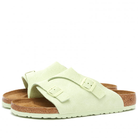 Birkenstock Zürich Faded Lime Suede - 1026775