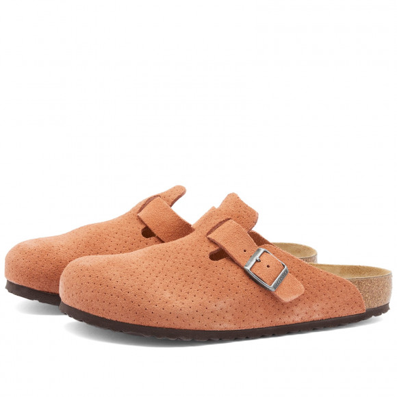 Birkenstock Boston Burnt Orange Embossed Dots - 1027100