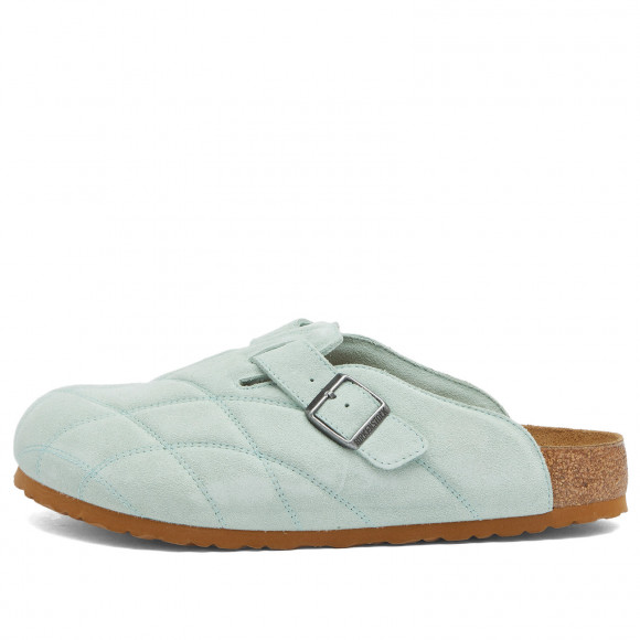 Birkenstock Men's x Jesse Leyva Boston Off-Grid Clog - Aqua Suede - 1028754