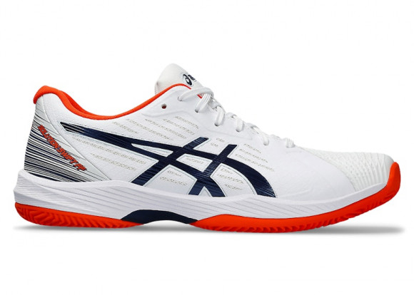 ASICS Solution Swift FF Clay White Blue Expanse - 1041A299-104