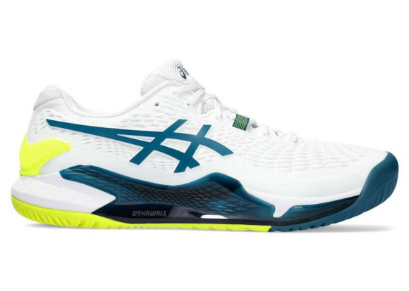 ASICS Gel-Resolution 9 Hardcourt White Restful Teal - 1041A330-101