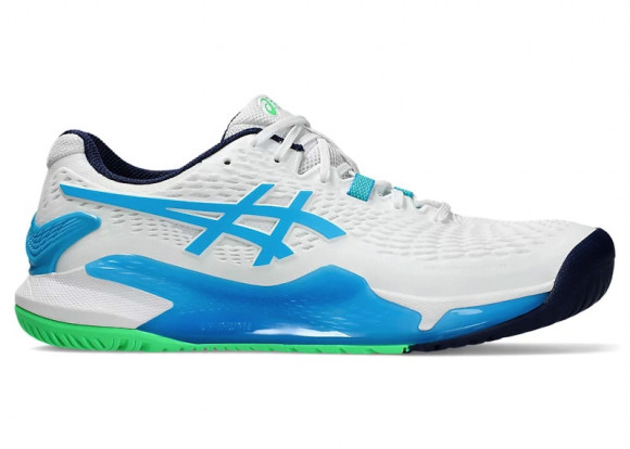 ASICS Gel-Resolution 9 White Digital Aqua - 1041A330-103