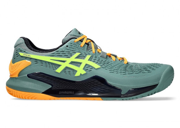 ASICS Gel-Resolution 9 Padel Celadon Safety Yellow - 1041A334-300