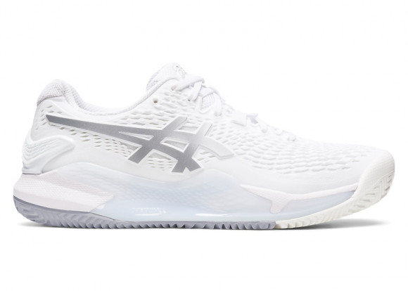 ASICS Gel-Resolution 9 Clay White Pure Silver (Women's) - 1042A224-100