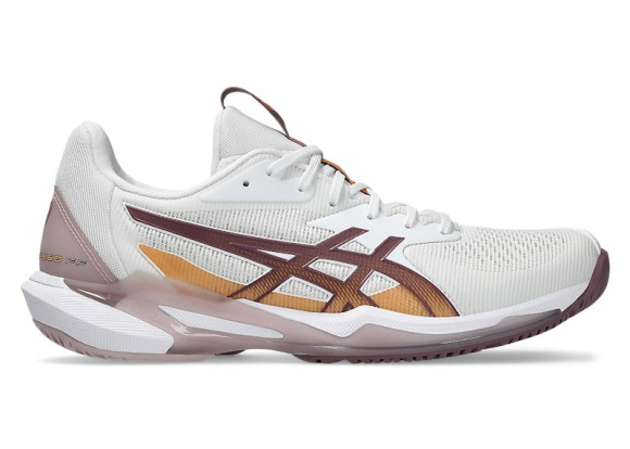 asics Junior Solution Speed FF 3 White Dusty Mauve (Women's) - 1042A250-102