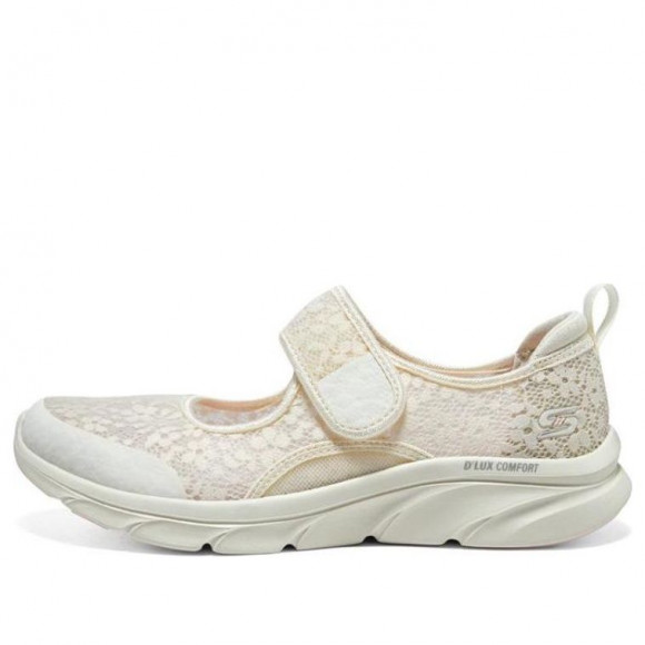 (WMNS) Skechers Dlux Comfort 'White' - 104345-OFWT