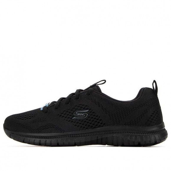 (WMNS) Skechers Virtue Kind Favor 'Black' - 104412-BBK