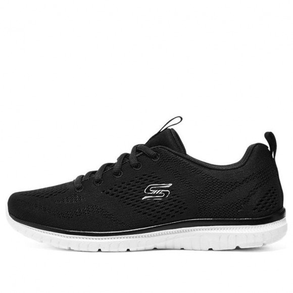 (WMNS) Skechers Virtue Kind Favor 'Black White' - 104412-BKW