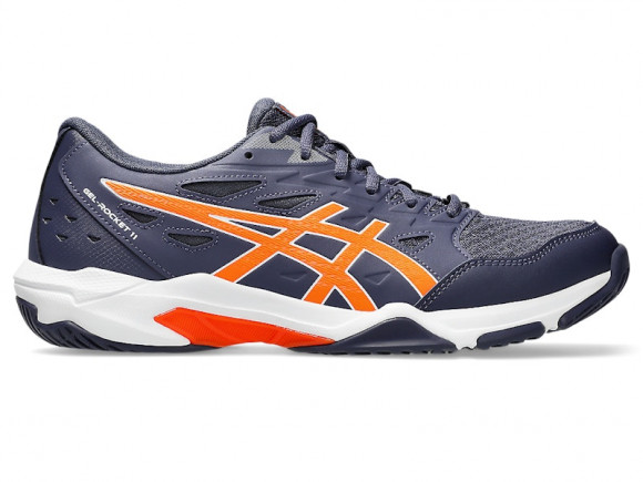 ASICS Gel-Rocket 11 Indigo Fog Nova Orange - 1071A091-500