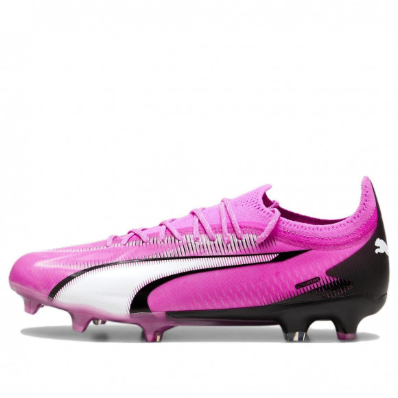 PUMA Ultra Ultimate FG Cleats Pink White Black