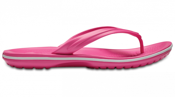 Crocs | Unisex | Crocband™ | Flips | Paradise Pink/White | - 11033-6NR