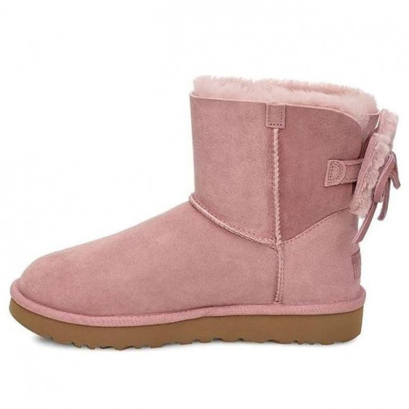 (WMNS) UGG Classic Dudble Bow Mini 'Pink' - 1103652-PCRY